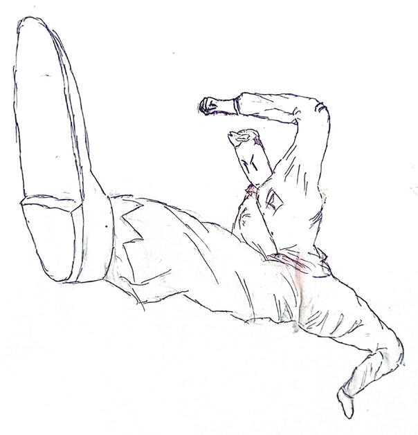 Foot perspective 2 (Office 101)